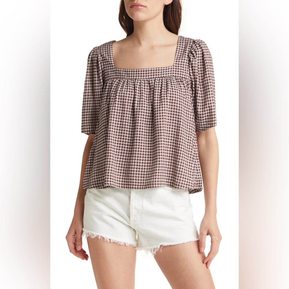 Square Neck Top TREASURE & BOND